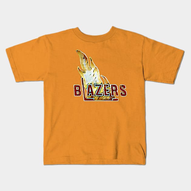 Philadelphia Blazers Hockey Kids T-Shirt by Kitta’s Shop